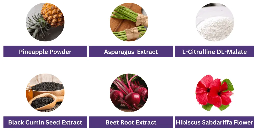 Flush Factor Plus ingredients